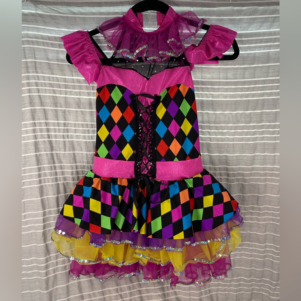 Girls dance costume Sz LC 12/14